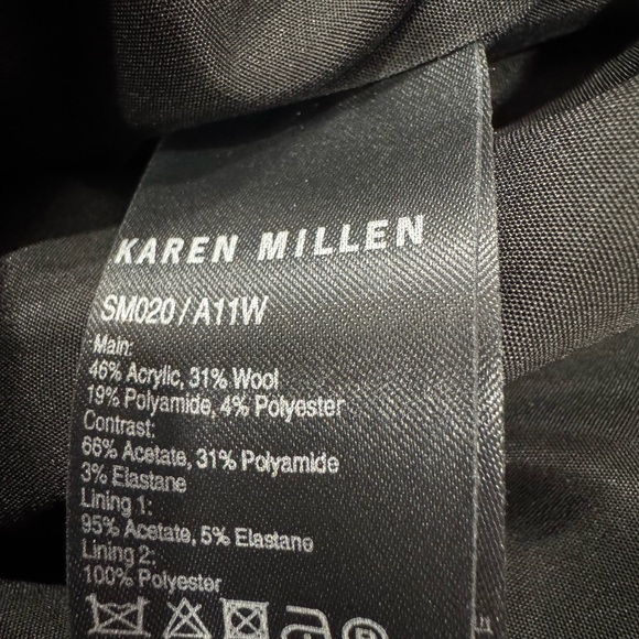 Karen Millen Elegant Black Skirt - Picture 4 of 6
